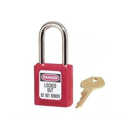 Nmc Red 1.75 Body Safety Lock Keyed Alike MP410KS6RED